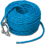Trac Outdoors T10118 Anchor Rope With Shackle 
